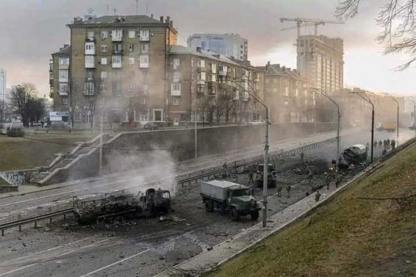 Перестрелка в Киеве. Как это было 26 февраля 2022 года.