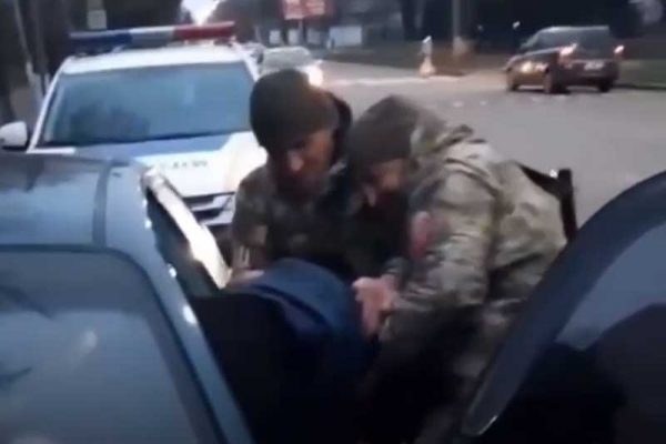 Смелые ТЦК-шники в украинском городе Смела